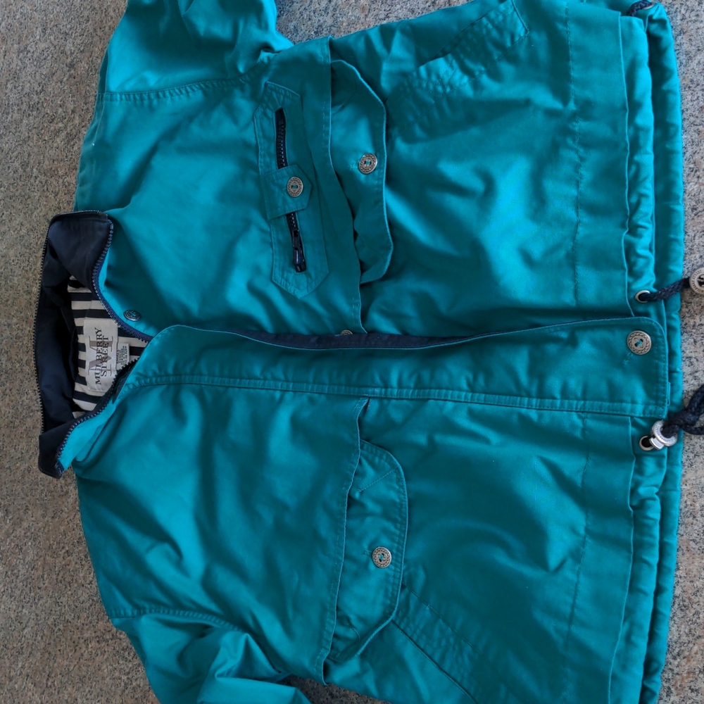 Vintage Mulberry Street Women's Turquoise Jacket Size S - Picture 3 of 10